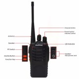 Baofeng Walkie Talkie FM Transceiver Two Way Radio BF777S Free 2 Pin Headset BFH Set Of 2 August 2018 - 2 Baofeng Walkie Talkie FM Transceiver Two Way Radio BF777S Free 2 Pin Headset BFH Set of 2 - 2