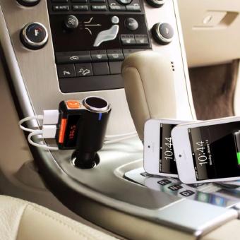 BC09 Wireless Bluetooth Car Charger Hands-free MP3 PlayerFMTransmitter Dual USB (Black/Orange) With Free 3.4A Dual USB FastCar Charger With Voltmeter Monitor, For Any Car And Cellphone June 2018 - 5 BC09 Wireless Bluetooth Car Charger Hands-free MP3 PlayerFMTransmitter Dual USB (Black/Orange) with Free 3.4A Dual USB FastCar Charger With Voltmeter Monitor, For Any Car And Cellphone - 5