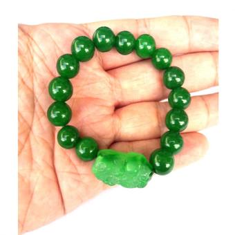 Be Lucky Charms Feng Shui Green Agate Money Catcher Pi Yao Bracelet July 2018 - 3 Be Lucky Charms Feng Shui Green Agate Money Catcher Pi Yao Bracelet - 3