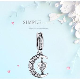 BELAWANG Moon Star Pendant Beads Fit Charms Silver 925 OriginalBracelet Fashion DIY Jewelry Making NEW Christmas Gift - Intl April 2018 - 4 BELAWANG Moon Star Pendant Beads Fit Charms Silver 925 OriginalBracelet Fashion DIY Jewelry Making NEW Christmas Gift - intl - 4