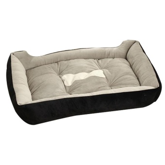 Big Size Large Dog Bed Kennel Mat Soft Fleece Pet Dog Puppy WarmBed House Plush - Black XS - Intl June 2018 - 2 Big Size Large Dog Bed Kennel Mat Soft Fleece Pet Dog Puppy WarmBed House Plush - Black XS - intl - 2