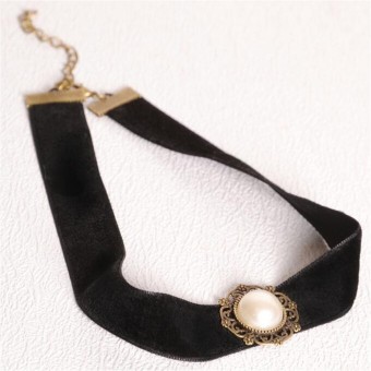 Black Gothic Velvet Cord Choker Charm Celebrity Necklace PendantRetro Boho Gift April 2018 - 4 Black Gothic Velvet Cord Choker Charm Celebrity Necklace PendantRetro Boho Gift - 4