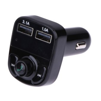 Bluetooth Car MP3 Player FM Transmitter Wireless Adapter With 2 USBPort - Intl June 2018 - 2 Bluetooth Car MP3 Player FM Transmitter Wireless Adapter with 2 USBPort - intl - 2