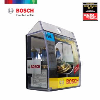 Bosch Fusion Bright H4 Halogen Bulb 12v 60/55w (Gold) April 2018 - 2 Bosch Fusion Bright H4 Halogen Bulb 12v 60/55w (Gold) - 2