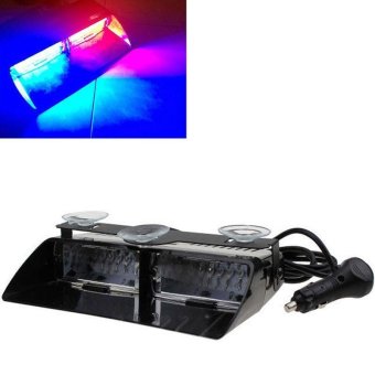 BUYINCOINS NEW Car 16 LED Red/Blue Police Strobe Flash Light Dash Emergency Flashing Light Multicolor - Intl June 2018 - 3 BUYINCOINS NEW Car 16 LED Red/Blue Police Strobe Flash Light Dash Emergency Flashing Light Multicolor - intl - 3