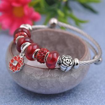 Candy Online Korea 925 Stainless Steel Silver Pandora Charm Crystal Bracelet PDA-156 June 2018 - 5 Candy Online Korea 925 Stainless Steel Silver Pandora Charm Crystal Bracelet PDA-156 - 5