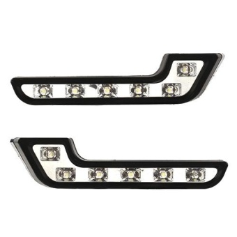 Car 2X 6LED White Car Driving Fog 12v DRL Daytime Running Light Bulb Black 3W - Intl June 2018 - 4 Car 2X 6LED White Car Driving Fog 12v DRL Daytime Running Light Bulb black 3W - intl - 4
