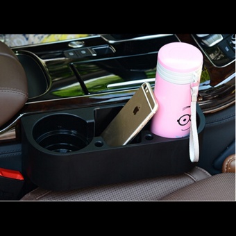 Car Seat Gap Storage Box Black Plastics Auto Water Cup Mobile PhonePocket Organizers Automoibe Seat Gap Holder Stowing Tidying,Black -intl July 2018 - 2 Car Seat Gap Storage Box Black Plastics Auto Water Cup Mobile PhonePocket Organizers Automoibe Seat Gap Holder Stowing Tidying,Black -intl - 2
