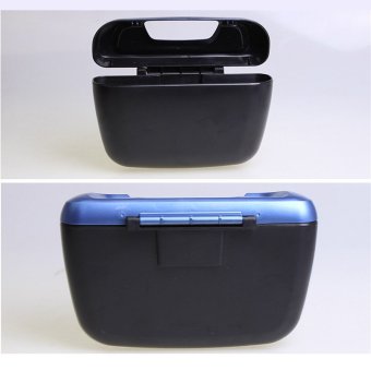 Car Side Door Interior Cargo Trash Can Garbage Storage Box Container(Blue) June 2018 - 5 Car Side Door Interior Cargo Trash Can Garbage Storage Box Container(Blue) - 5