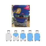 (Cover Only) Elite Luggage Cover / Suitcase Cover ( Black Ink ) - Small August 2018 - 5 (Cover only) Elite Luggage Cover / Suitcase Cover ( Black Ink ) - small - 5