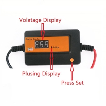 CPTDCL Orange 4A Digital Auto Pulse Car Battery DesulfatorDesulphator Lead Acid Batteries - Intl July 2018 - 3 CPTDCL Orange 4A Digital Auto Pulse Car Battery DesulfatorDesulphator lead acid batteries - intl - 3