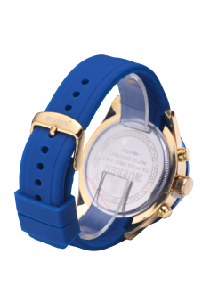 Curren 8167 Top Brand Men Waterproof Imported Quartz MovementFashion Silicone Wristwatches Gold Shell Blue Surface June 2018 - 4 Curren 8167 Top Brand Men Waterproof Imported Quartz MovementFashion Silicone Wristwatches Gold Shell Blue Surface - 4