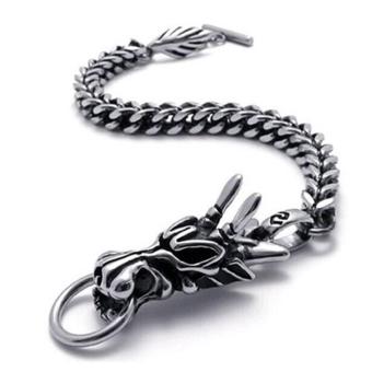 D&D ZD2 Dragon Design Bracelet (Silver) June 2018 - 2 D&D ZD2 Dragon Design Bracelet (Silver) - 2