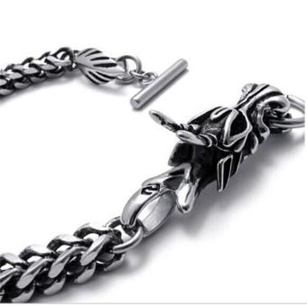 D&D ZD2 Dragon Design Bracelet (Silver) June 2018 - 3 D&D ZD2 Dragon Design Bracelet (Silver) - 3
