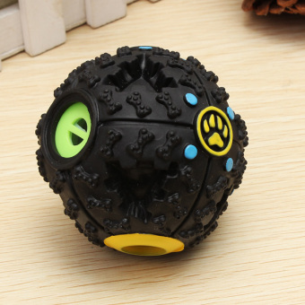 Dog Cat Pet Food Dispenser Squeaky Quack Sound Treat Training Hold Toy Chew Ball June 2018 - 5 Dog Cat Pet Food Dispenser Squeaky Quack Sound Treat Training Hold Toy Chew Ball - 5