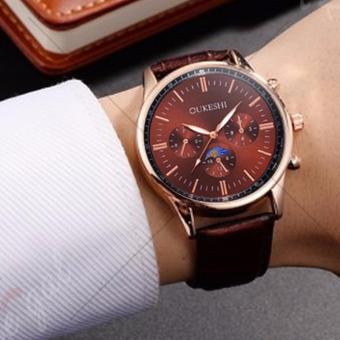 E&E Oukeshi 750 Men's Leather Strap Watch April 2018 - 3 E&E Oukeshi 750 Men's Leather Strap Watch - 3