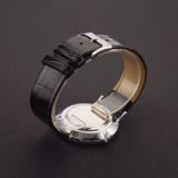 EK25 Couple's Black Leather Strap Wristwatch With Arabic Numerals August 2018 - 3 EK25 Couple's Black Leather Strap Wristwatch With Arabic Numerals - 3