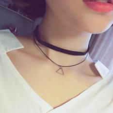 Elegant New Fashion Choker Necklace Women Clavicle Short Paragraph Korean Style Necklet Two Layers Cool Necklace