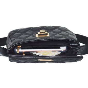 EOZY Chic Women Lady Girl's Classic Waist Bags Korean Style Stylish Female PU Leather Outdoor Street Key Money Cellphone Pouch Waist Pack (Black) June 2018 - 5 EOZY Chic Women Lady Girl's Classic Waist Bags Korean Style Stylish Female PU Leather Outdoor Street Key Money Cellphone Pouch Waist Pack (Black) - 5
