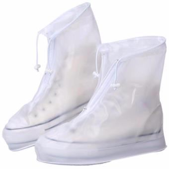 Foldable Waterproof Rain Shoes Cover With Rubber Sole 28.5cm April 2018 - 3 Foldable Waterproof Rain Shoes Cover With Rubber Sole 28.5cm - 3