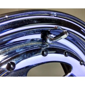 Fuji Inner Mounted Stainless (45 Bend) Tire Valve Set 4PCS June 2018 - 3 Fuji Inner Mounted Stainless (45 Bend) Tire Valve Set 4PCS - 3