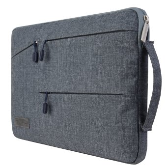 Gearmax(TM) Travellers Multi-functional Nylon Water Resistant WithSide Pockets Laptop Handbag For 13.3 Inch Macbook Air Pro /Notebook / Surface / Dell Sleeve Case Cover Bag (13.3 Inch,Gray) -Intl June 2018 - 5 Gearmax(TM) Travellers Multi-functional Nylon Water Resistant withSide Pockets Laptop Handbag for 13.3 Inch Macbook Air Pro /Notebook / Surface / Dell Sleeve Case Cover Bag (13.3 Inch,Gray) -Intl - 5