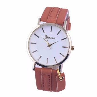 Geneva Aileen Women's Leather Strap Watch Buy 1 Take 1 (black Andbrown) June 2018 - 2 Geneva Aileen Women's Leather Strap Watch Buy 1 Take 1 (black andbrown) - 2