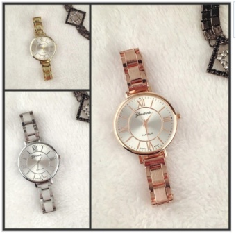 Geneva Euki Slim Women's Wrist Watch 3 Set (Rosegold,Gold,Silver) With Free 1 Pc Perfume Atomizer (color May Vary) July 2018 - 2 Geneva Euki Slim Women's Wrist Watch 3 set (Rosegold,Gold,Silver) with free 1 pc Perfume Atomizer (color may vary) - 2