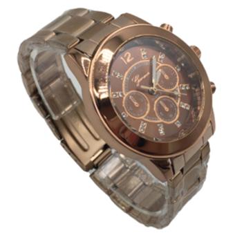 Geneva Women's Classic Steel Stone Watch (Bronze) April 2018 - 2 Geneva Women's Classic Steel Stone Watch (Bronze) - 2