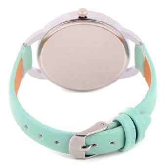 Glamorosa Geneve Ladies This Strap Leather Watch (Green) July 2018 - 3 Glamorosa Geneve Ladies This Strap Leather Watch (Green) - 3