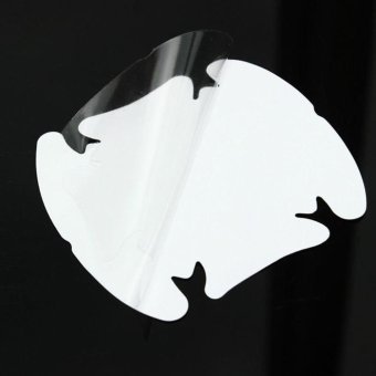Hang-Qiao 4Pcs Vinyl Stickers Universal Door Handle Bowl Protective Film (Transparent) - Intl June 2018 - 3 Hang-Qiao 4Pcs Vinyl Stickers Universal Door Handle Bowl Protective Film (Transparent) - intl - 3