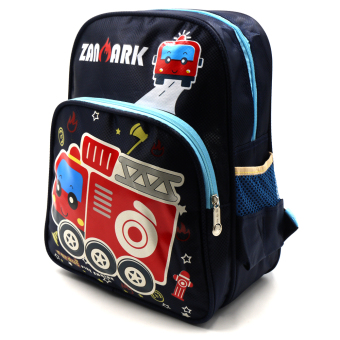 HAPPY KIDS Trendy Cute Unisex Kids Backpack Outdoor Bag (FiretruckDesign) June 2018 - 2 HAPPY KIDS Trendy Cute Unisex Kids Backpack Outdoor Bag (FiretruckDesign) - 2