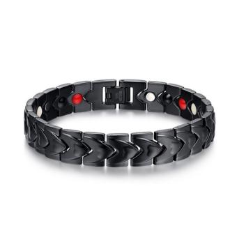 Healthy Magnetic Bracelets For Men Hand Chain Black Bracelet - Intl June 2018 - 5 Healthy Magnetic Bracelets for Men Hand Chain Black Bracelet - intl - 5