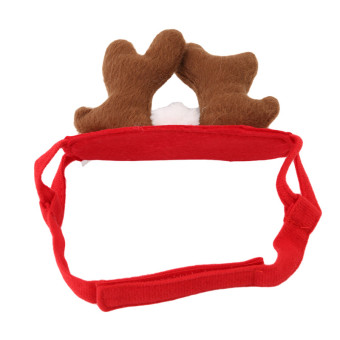 HengSong Elk Pet Dog Costume Cap Hat Puppy Teddy Animal ChristmasCosplay Decor June 2018 - 5 HengSong Elk Pet Dog Costume Cap Hat Puppy Teddy Animal ChristmasCosplay Decor - 5