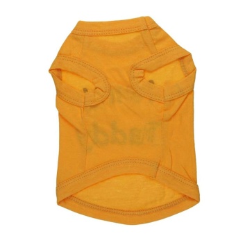 I Love Mommy Letter Backing Dog Cat Pet Vest For Backing Clothes -Orange L - Intl April 2018 - 2 I Love Mommy Letter Backing Dog Cat Pet Vest For Backing Clothes -Orange L - intl - 2