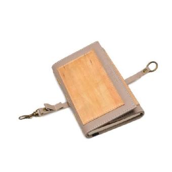 Jacinto & Lirio Artisan Mini Dual-Cover Refillable Journal/Passport Sleeve(Beige) April 2018 - 2 Jacinto & Lirio Artisan Mini Dual-Cover Refillable Journal/Passport Sleeve(Beige) - 2