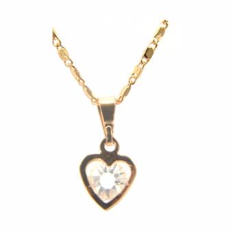 Jewelmine Heart Zircon Jewellery Set (gold) July 2018 - 3 Jewelmine Heart Zircon Jewellery Set (gold) - 3