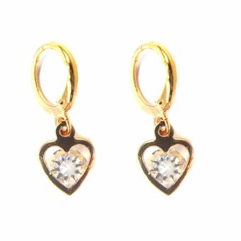 Jewelmine Heart Zircon Jewellery Set (gold) July 2018 - 2 Jewelmine Heart Zircon Jewellery Set (gold) - 2