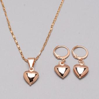 Jewelmine Pure Heart Gold Plated Jewelry Set (gold) May 2018 - 4 Jewelmine Pure Heart Gold Plated Jewelry Set (gold) - 4