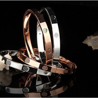 Jiayiqi Simple Men Bangle Silver Charm Bracelet April 2018 - 2 Jiayiqi Simple Men Bangle Silver Charm Bracelet - 2
