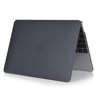 JUSHENG 3in1 Air 13 Matting Rubber Coated Plastic Hard Case WithKeyboard Cover & Dust Plug For MacBook Air 13 Inch (Model:A1369 And A1466)-Black June 2018 - 2 JUSHENG 3in1 Air 13 Matting Rubber Coated Plastic Hard Case withKeyboard Cover & Dust Plug for MacBook Air 13 inch (Model:A1369 and A1466)-Black - 2