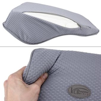 KCB Car Auto Season Universial Bamboo Charcoal Memory Cotton BackRest Cushion Back Pillow Mat - Intl July 2018 - 4 KCB Car Auto Season Universial Bamboo Charcoal Memory Cotton BackRest Cushion Back Pillow Mat - intl - 4