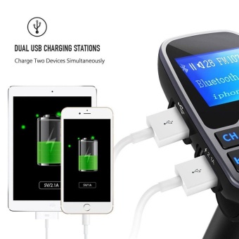LCD Bluetooth Car MP3 Music Player Kit Auto Radio Audio StereoPlayer Hands-free FM Transmitter Extend MP3 USB SD MMC + 3.5mm AUX- Intl June 2018 - 4 LCD Bluetooth Car MP3 Music Player Kit Auto Radio Audio StereoPlayer Hands-free FM Transmitter Extend MP3 USB SD MMC + 3.5mm AUX- intl - 4