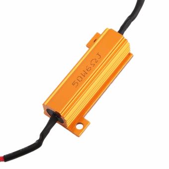 LED Load Resistor Warning Decoder 5W-50W With Two Clips For 12V Cars June 2018 - 2 LED Load Resistor Warning Decoder 5W-50W With Two Clips For 12V Cars - 2