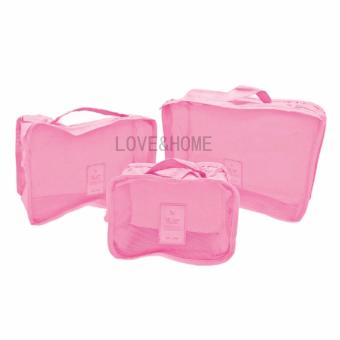LOVE&HOME 6 In 1 Secret Pouch Travel Organizer Set (Pink) June 2018 - 3 LOVE&HOME 6 in 1 Secret Pouch Travel Organizer Set (Pink) - 3