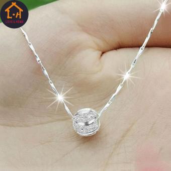 LOVE&HOME Silver Necklace With Small Round Pendant June 2018 - 2 LOVE&HOME Silver Necklace with Small Round Pendant - 2