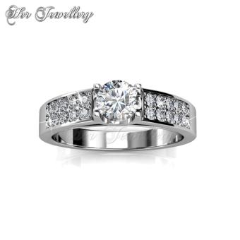 Lush Ring (White Gold) - Crystals From Swarovski June 2018 - 2 Lush Ring (White Gold) - Crystals from Swarovski - 2