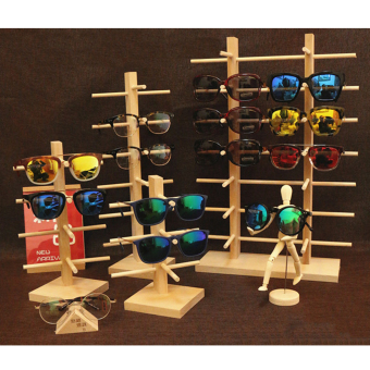MagiDeal 2-Row 6-Layer Sunglasses Wooden Rack Frame Display Stand Holder June 2018 - 3 MagiDeal 2-Row 6-Layer Sunglasses Wooden Rack Frame Display Stand Holder - 3