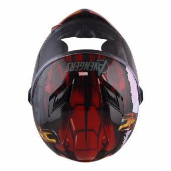 Marvel Full Face Helmet FF1 Avengers Ironman (Red/Gold) July 2018 - 4 Marvel Full Face Helmet FF1 Avengers Ironman (Red/Gold) - 4