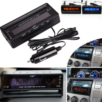 MEGA Auto Car Temperature Voltage Clock Thermometer Meter MonitorDigital LCD June 2018 - 5 MEGA Auto Car Temperature Voltage Clock Thermometer Meter MonitorDigital LCD - 5